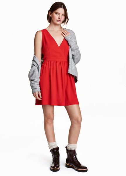 

Платье H&M L красное (1090-962)