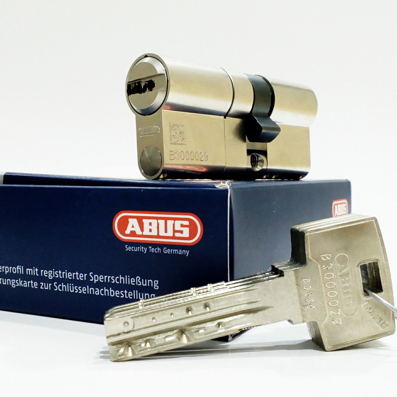 

Цилиндр Abus Bravus 3000 Compact 60 мм (30х30) ключ/ключ