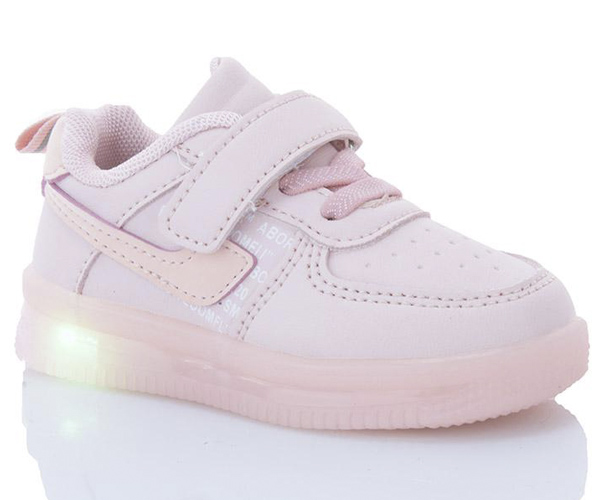 

Кроссовки Канарейка Led подошва KAN-PI 25 Розовые (nv2992-25)