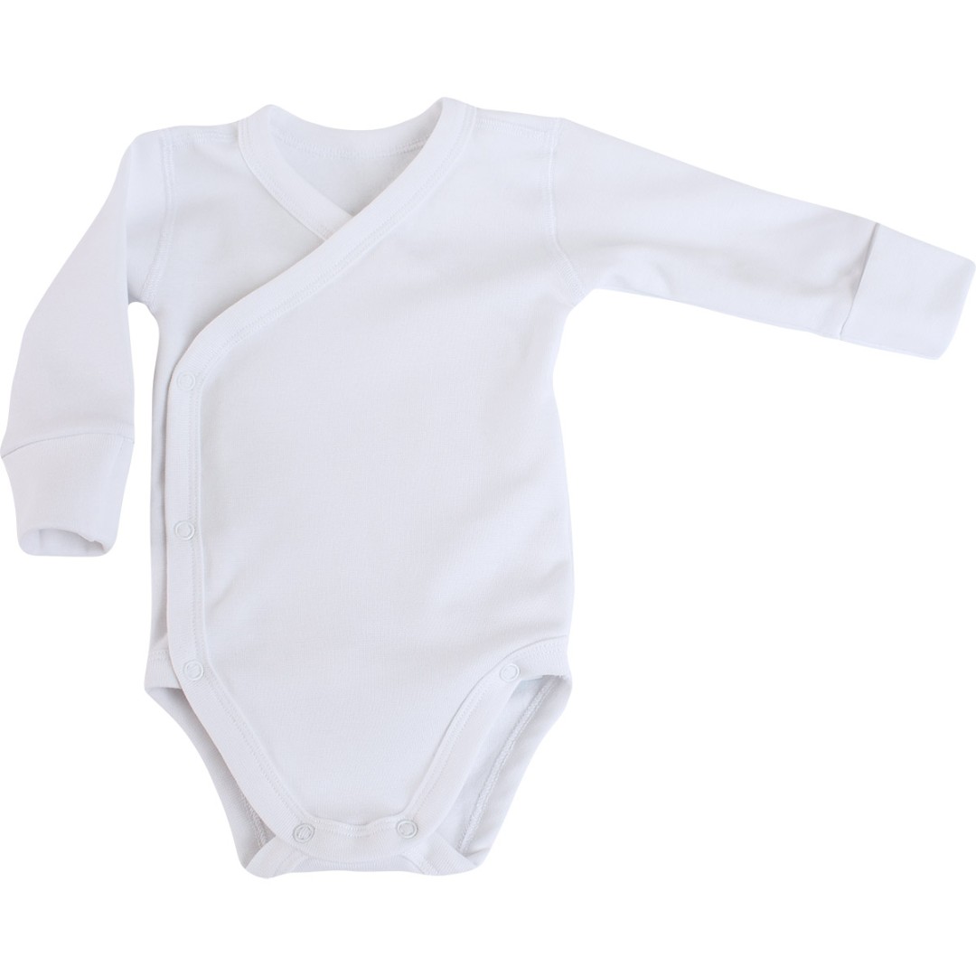 

Боді на запах, рібана 50 см. білий BD44-White-16 Ladan