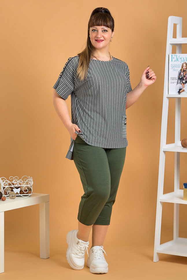 

Костюм Alenka Plus 1351 оливковый, Костюм Alenka Plus 1351 оливковый, 58