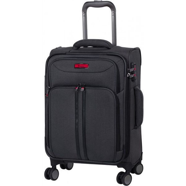 

Чемодан IT Luggage (36x58x23/28 см APPLAUD/Grey-Black S IT12-2457-08-S-M246