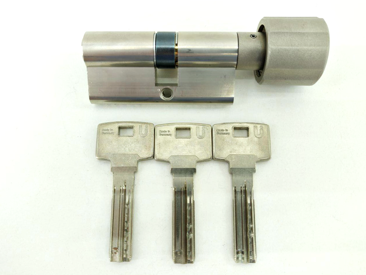 

Цилиндр Abus Bravus 1000 Compact 110 мм (70х40T) ключ/тумблер