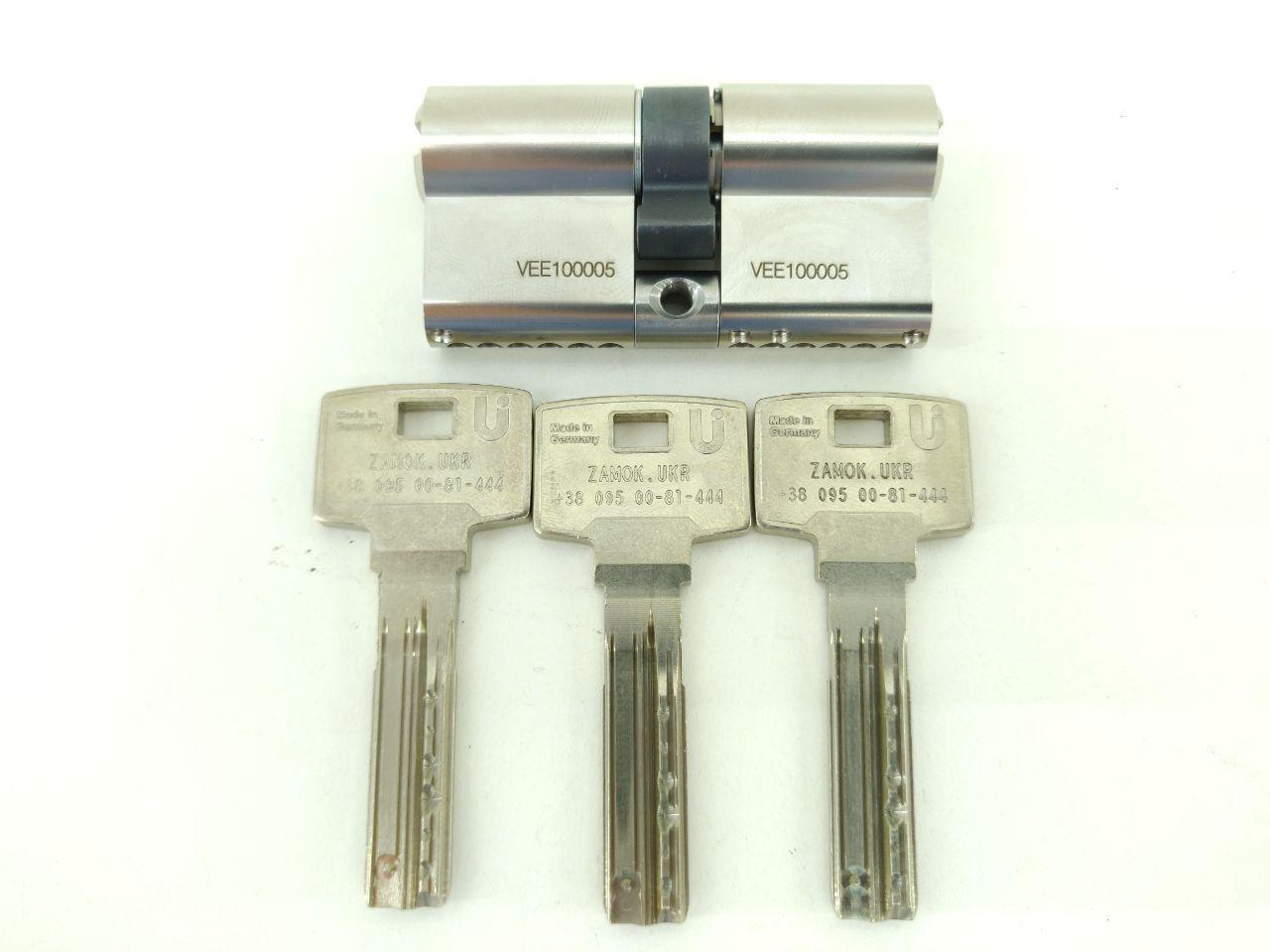 

Цилиндр Abus Bravus 1000 MX 80 мм (45х35) ключ/ключ