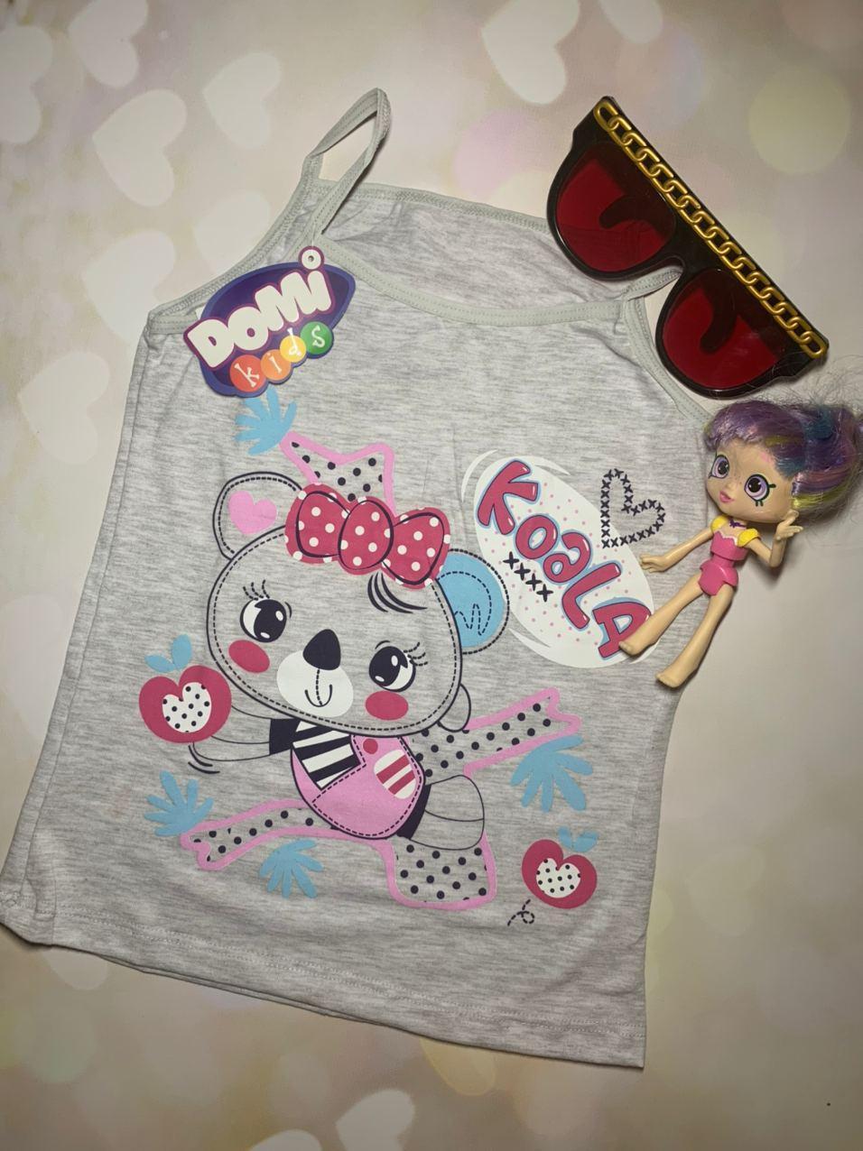 

Майка детская для девочки DOMI kids 68250-30 Серый 10/11 (140-146cm)