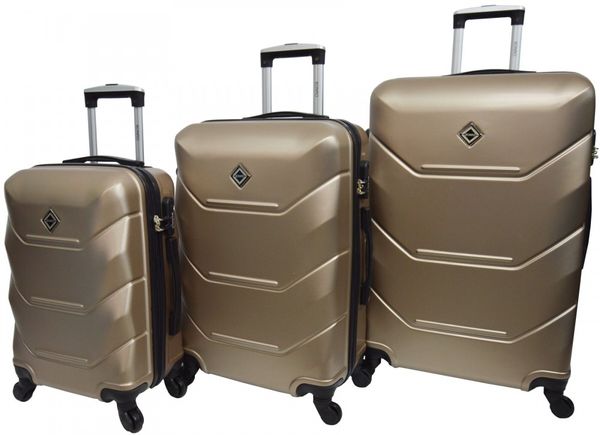 

Набор из 3 чемоданов из ABS пластика Bonro Style 10500308