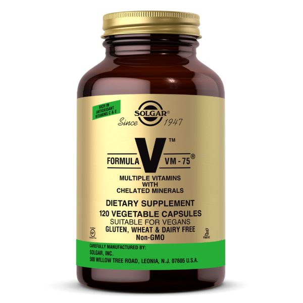 

Мультивитамины VM-75 Multiple Vitamins Solgar 120 капсул (SOL195)