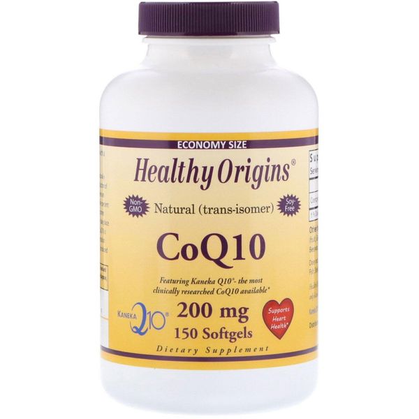 

Коэнзим CoQ10 Q10 Kaneka Healthy Origins 200 мг 150 капсул (HO091)