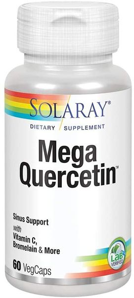 

Кверцетин Mega Quercetin Solaray 60 капсул (SR110)