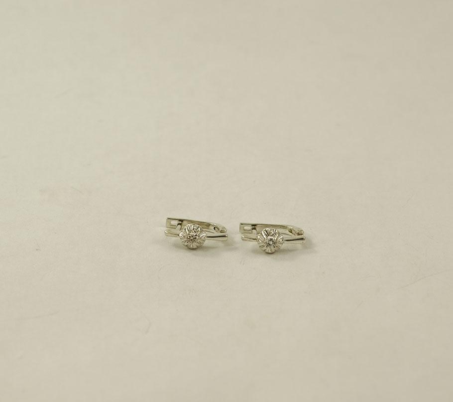 

Серьги с бриллиантом из Maxi Silver 9028