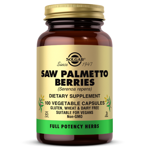 

Со Пальметто Saw Palmetto Berries Solgar ягоды 100 капсул (SOL238)