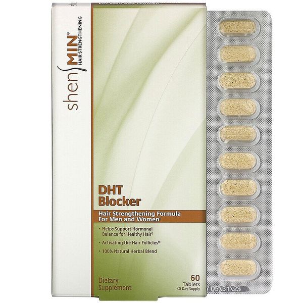 

Регенератор волос Shen Min DHT Blocker Natrol 60 таблеток (NTRL001)