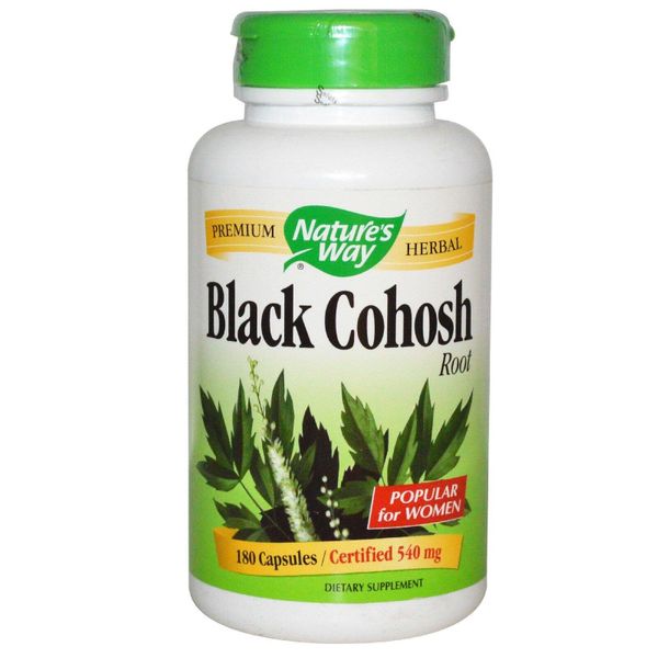 

Клопогон Black Cohosh Nature's Way корень 540 мг 180 капсул (NW013)