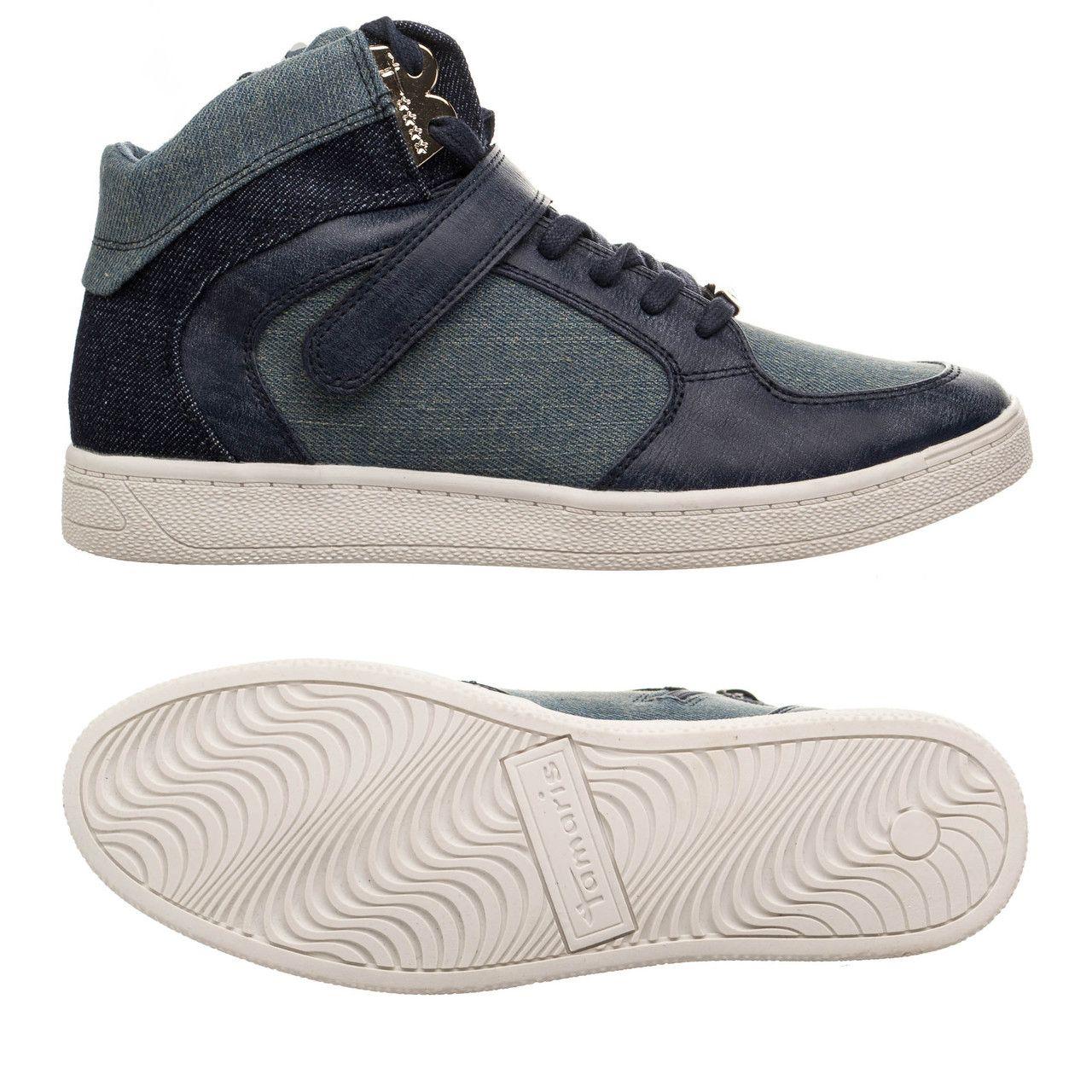 

Женские ботинки Tamaris Blau Kombi 37