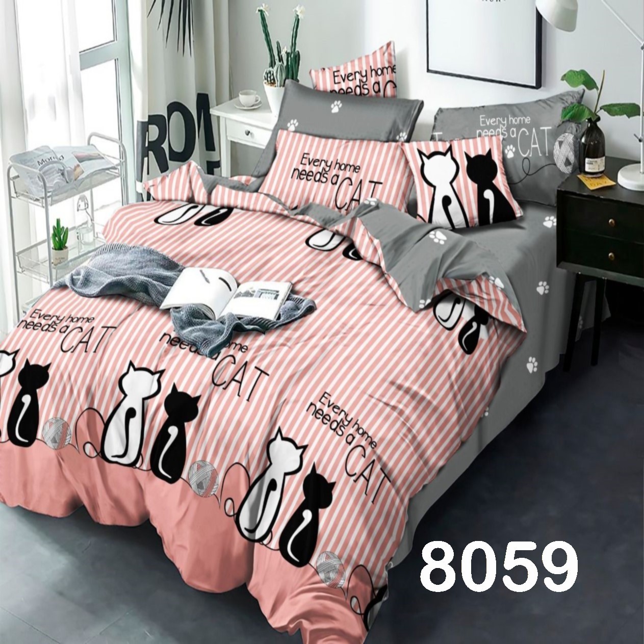 

Комплект постельного белья Pretty 8059 Двуспальный размер 180х220