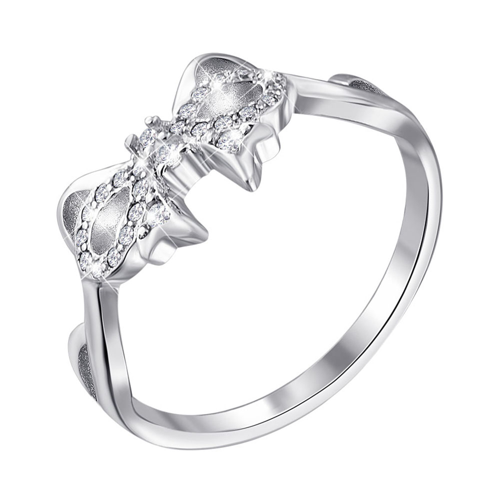 

Серебряное кольцо с фианитами 000129404 16 размера