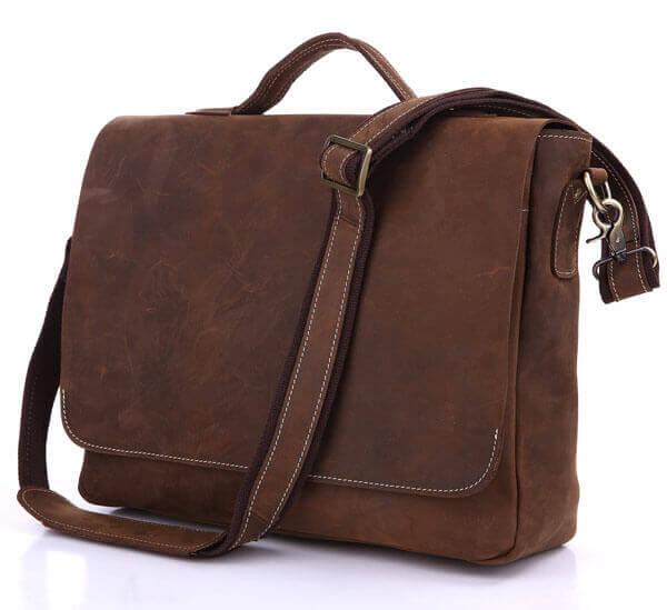 

Мужская кожаная сумка Tiding Bag 7108R-1