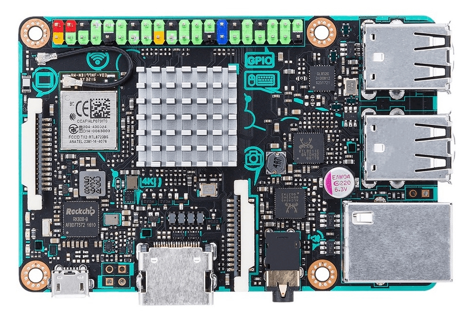 

Материнcкая плата ASUS TINKER_BOARD/2GB