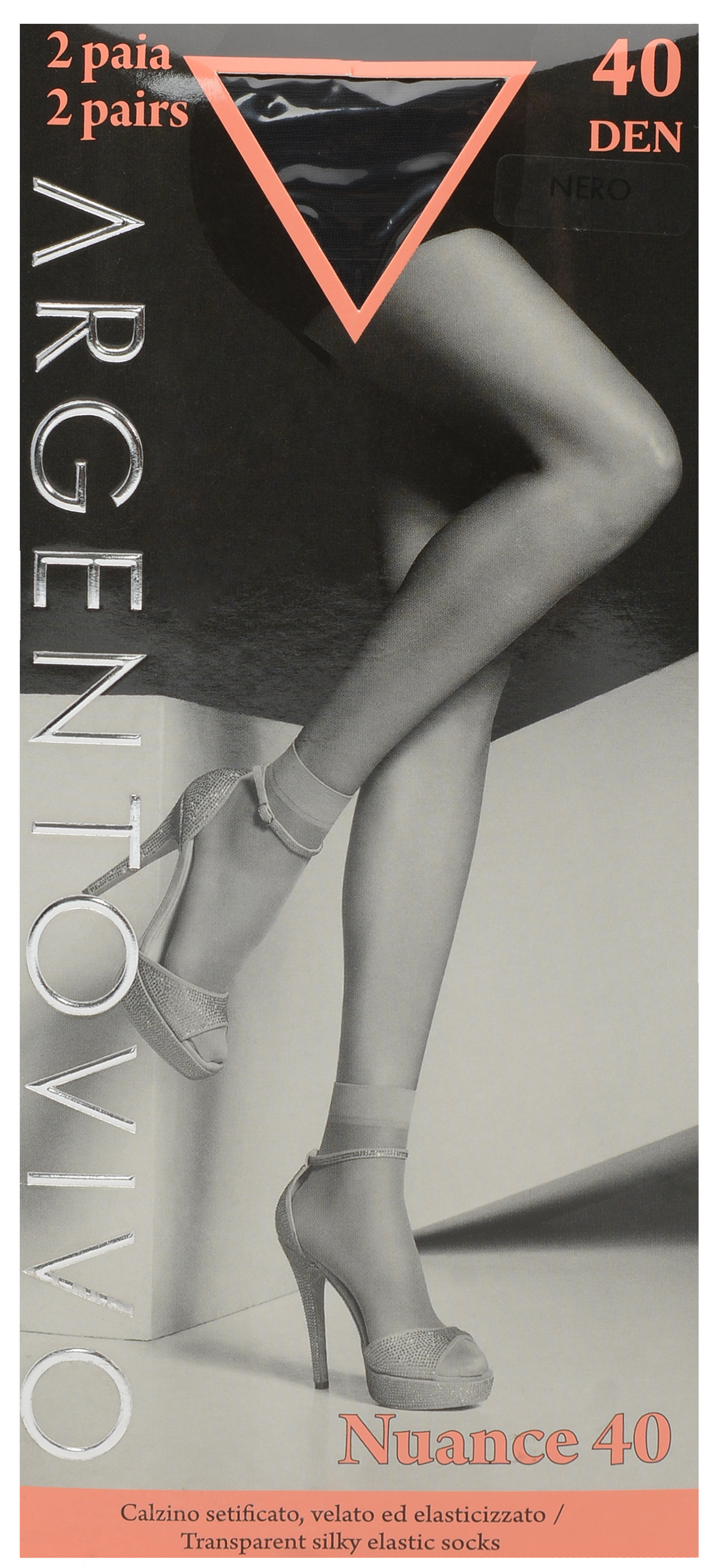 

Носки Argentovivo Nuance 40 One size Черные