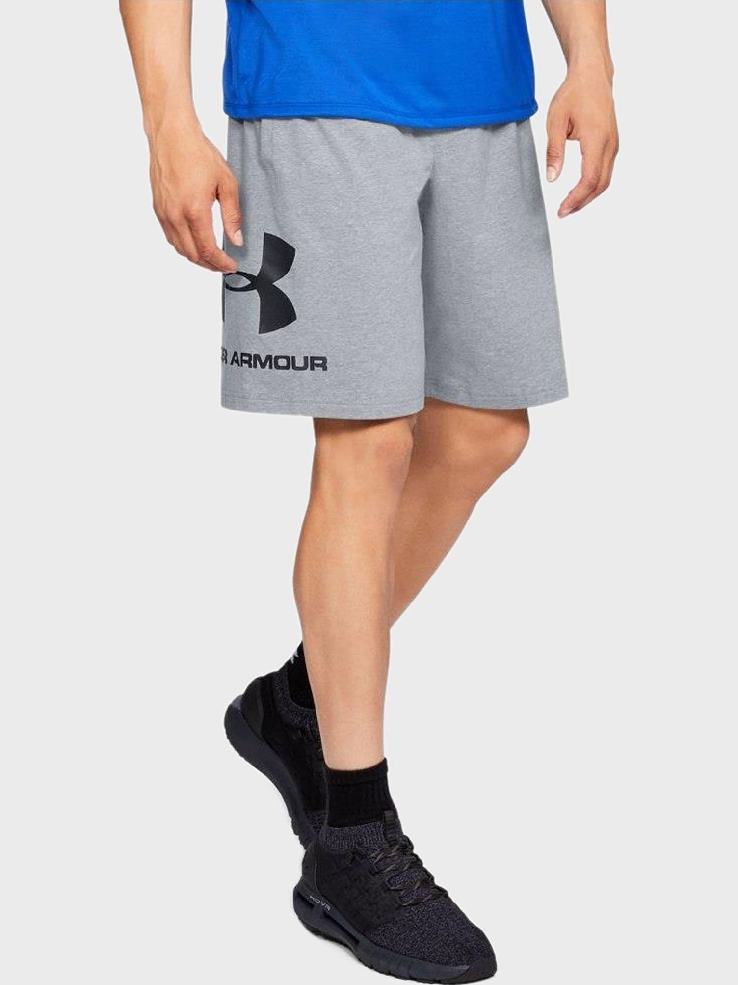 

Шорты Under Armour Ua Sportstyle Cotton Shorts-Gry 1329300-035 S Серые