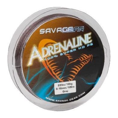 

Шнур рыболовный Prologic Savage Gear HD 0.22mm 36lbs 16kg 120m grey (PRO-014222)HD 0.26mm 37.5lbs/17kg 120m grey (42814)