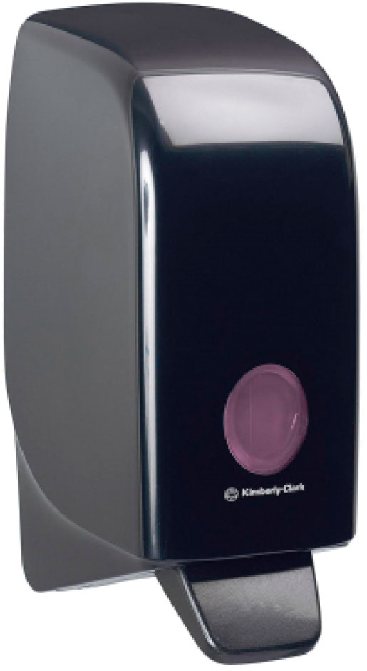

Дозатор для жидкого мыла KIMBERLY CLARK PROFESSIONAL Aquarius 1 л (7173) черный