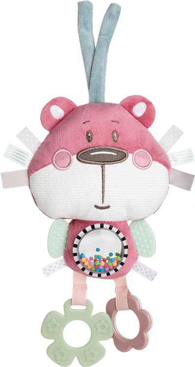 

Игрушка Canpol Babies Pastel Friends плюшевая развивающая Розовая (68/065_pin) (5901691824706)