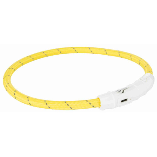 

Ошейник светящийся Trixie Flash USB, 35 см, для собак, 7 мм, желтый