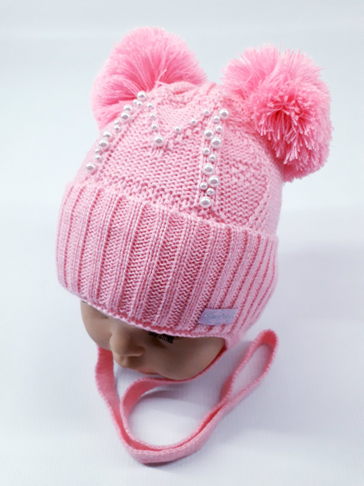 

Демисезонная шапка Kraft 2021/1 40-42см(р) розовый