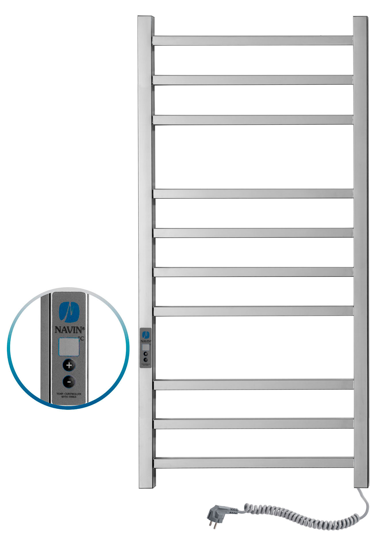 

Полотенцесушитель Loft 500х1000 Digital правый 10-043052-5010