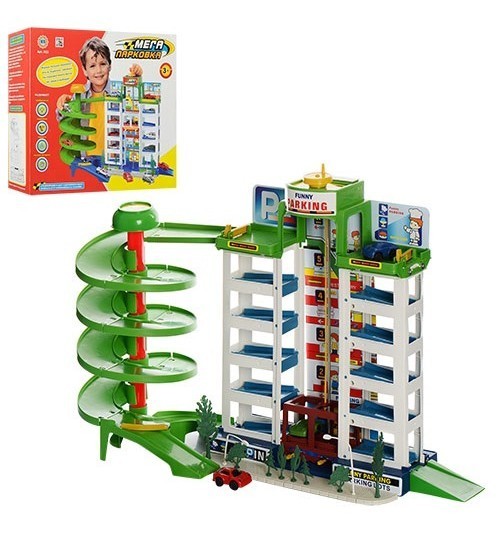 

Гараж Metr 922 6 Этажей, 4 Машинки, 39,5-34-5-10 см