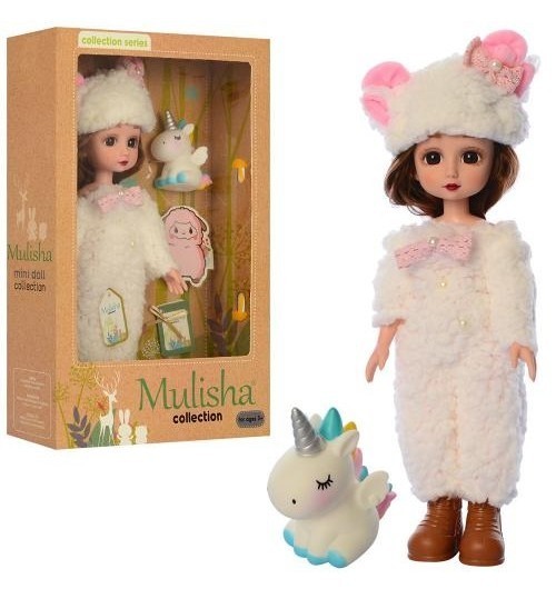 

​Кукла Mulisha QJ097B, единорог, 24,5-36,5-8 см