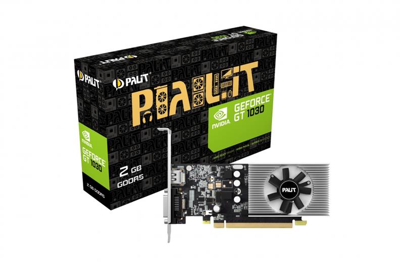 

Видеокарта GF GT 1030 2GB GDDR5 Palit (NE5103000646-1080F)