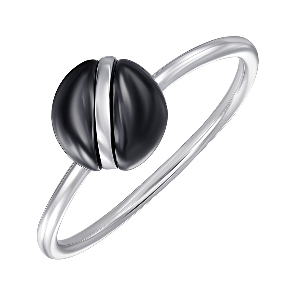 

Серебряное кольцо с керамикой 000147849 15.5 размера