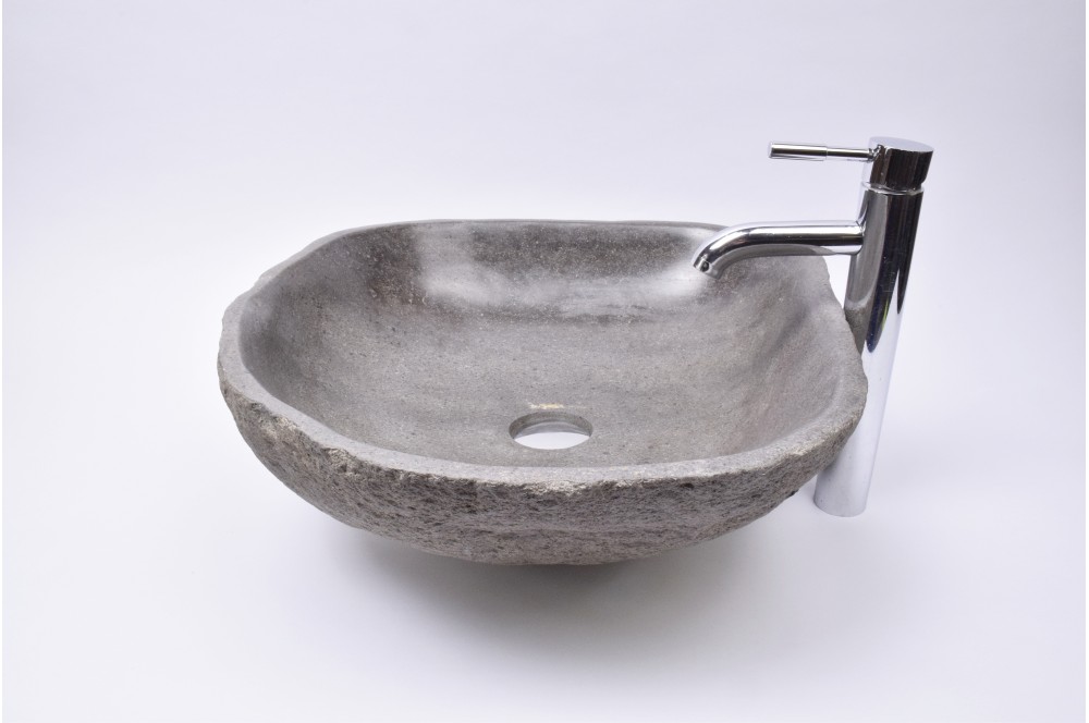 

Умивальник з каменю RIVER STONE Industar s20-3674-1 53 х 46 см Асиметричний