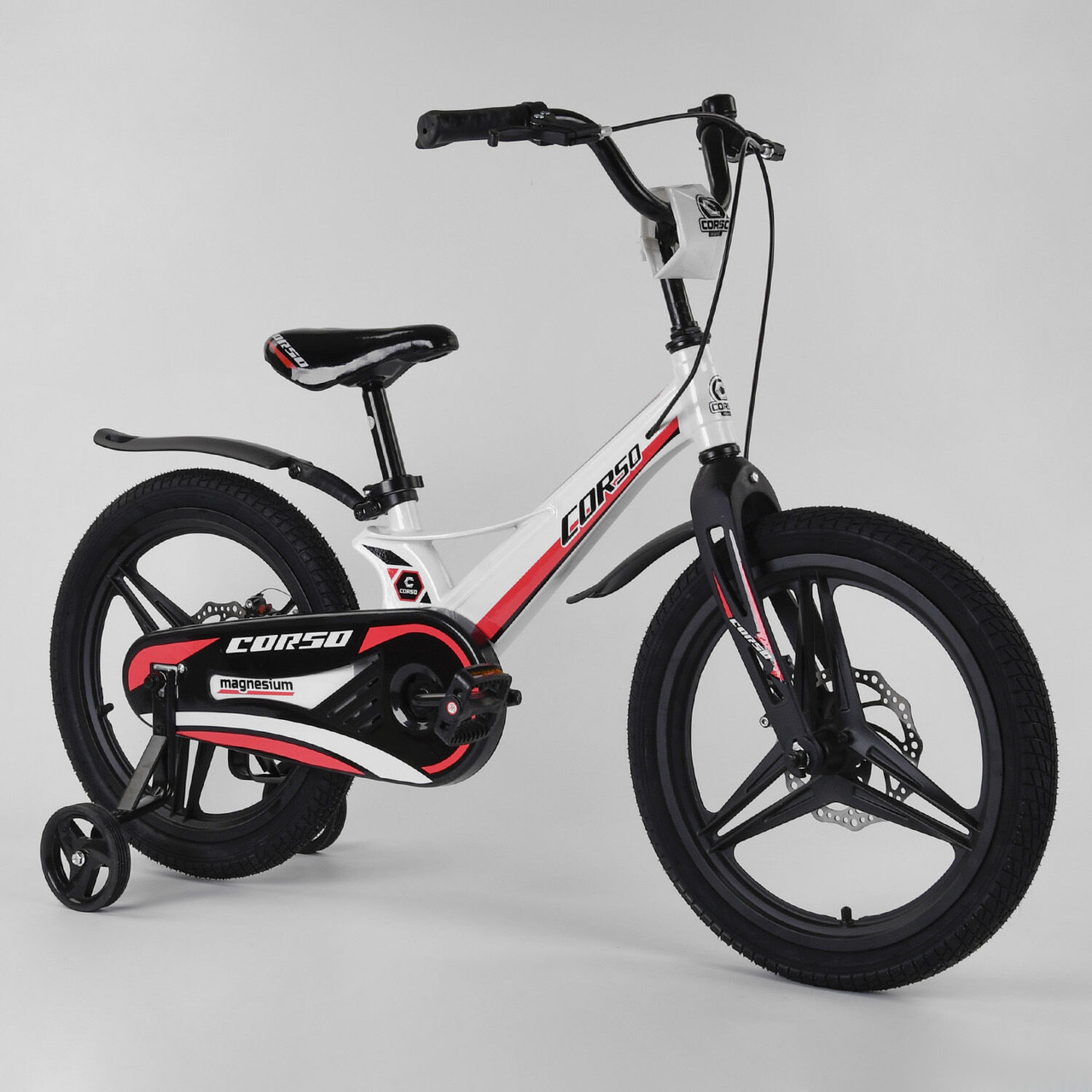

Велосипед CORSO MG-18405 18 дюймов (магниевая рама, литые диски, дисковые тормоза)