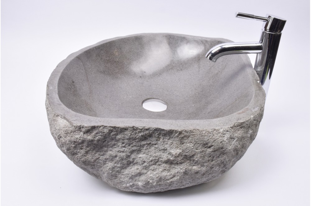 

Кам'яний умивальник RIVER STONE Industar s20-3716-1 58 х 48 см Асиметричний
