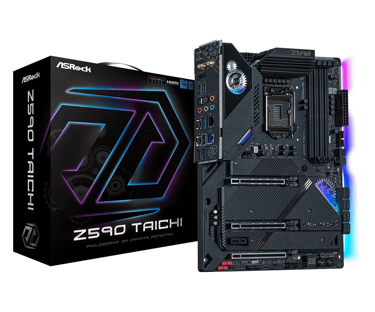 

Материнская плата ASRock Z590 Taichi Socket 1200