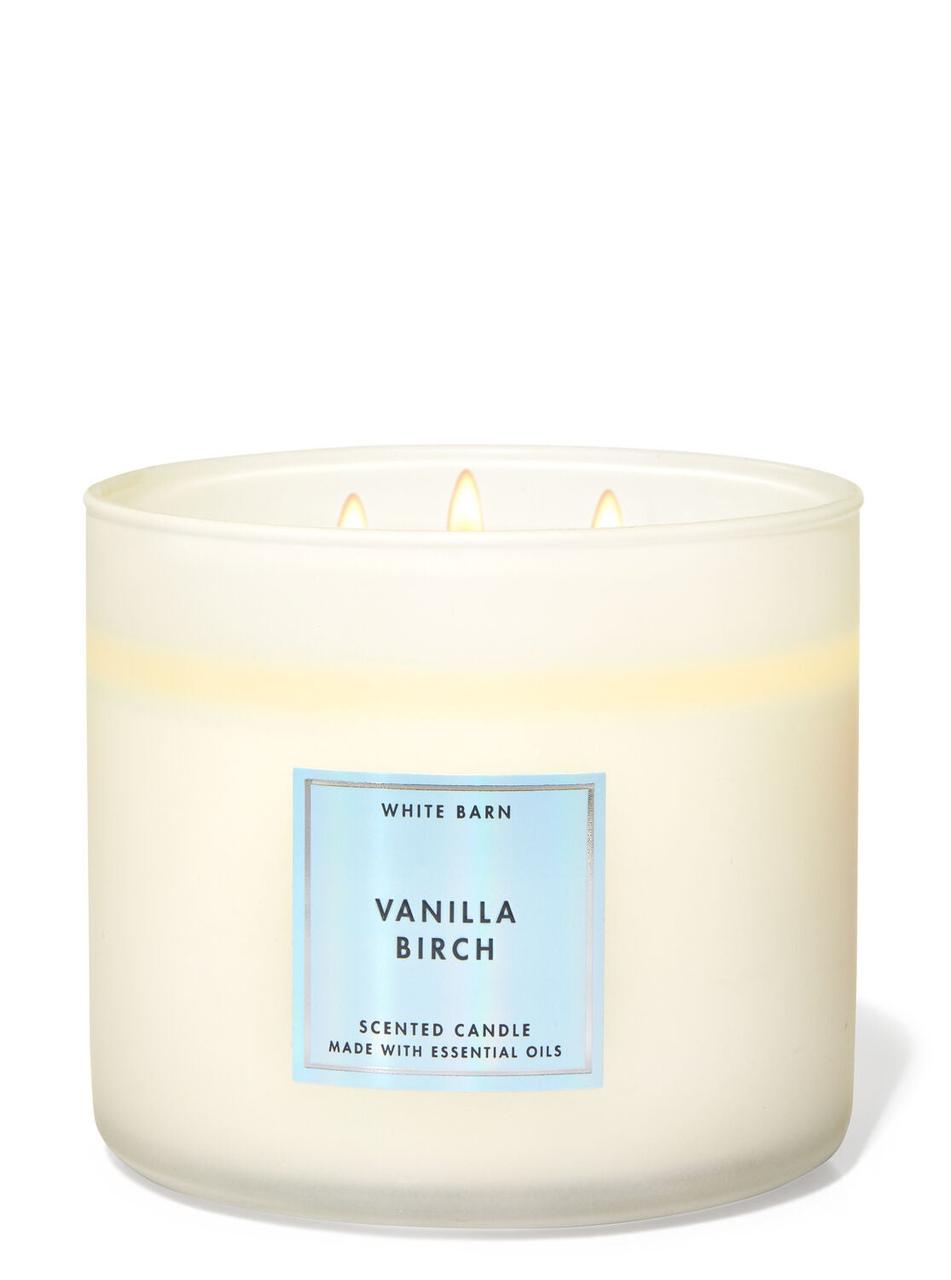 

Свеча ароматизированная Bath and Body Works Vanilla Birch Scented Candle 411 г