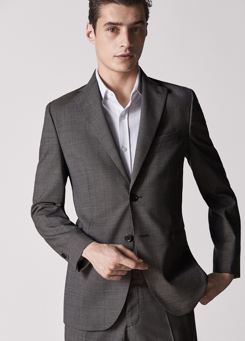 

Пиджак Massimo Dutti 623 56 коричневый 07202055134700