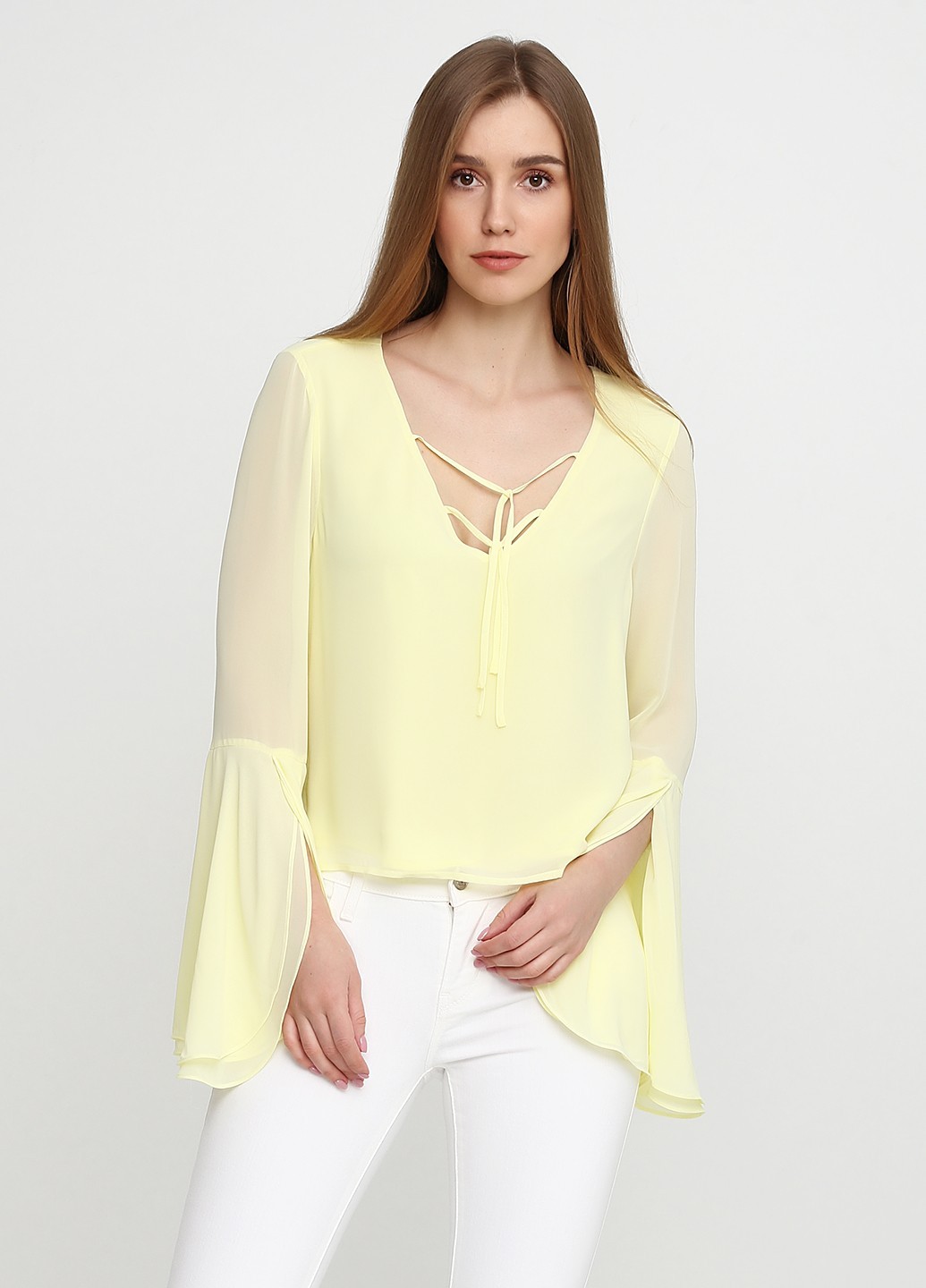 

Блуза Guess By Marciano повсякденна S лимонний 0420271001