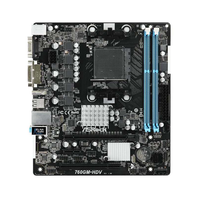 

Материнська плата ASRock 760GM-HDV (760GM-HDV)