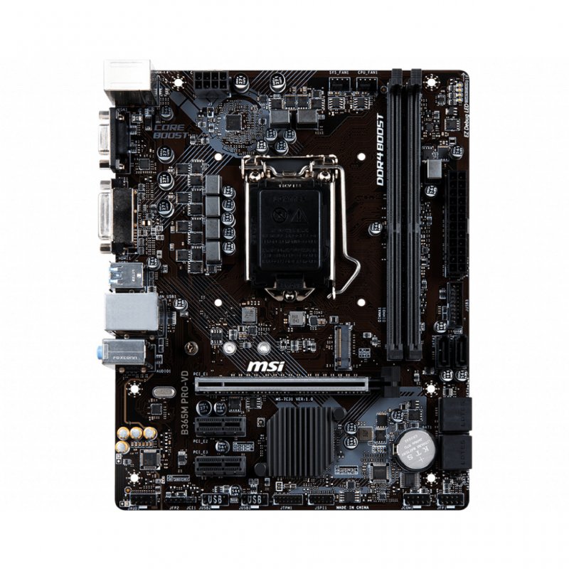 

Материнська плата MSI B365M PRO-VDH (B365M PRO-VDH)