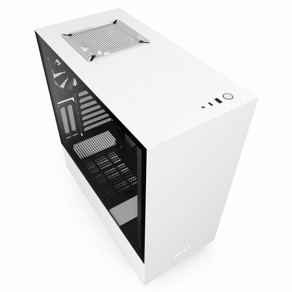 

Корпус NZXT H510i Matte White-Black (CA-H510i-W1) без БП (CA-H510i-W1)