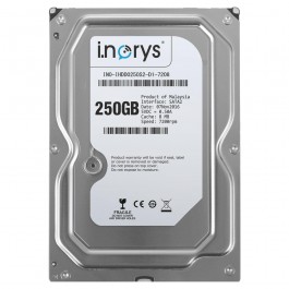 

Жосткий диск i.norys 3.5" 250Gb (INO-IHDD0250S2-D1-7208)