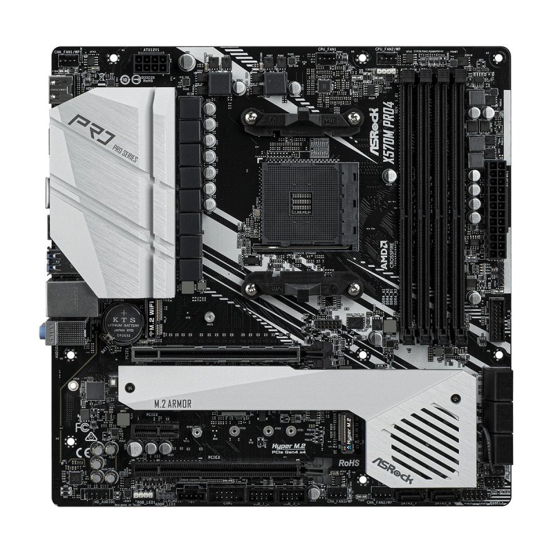 

Материнська плата ASRock X570M Pro4 (X570M PRO4)
