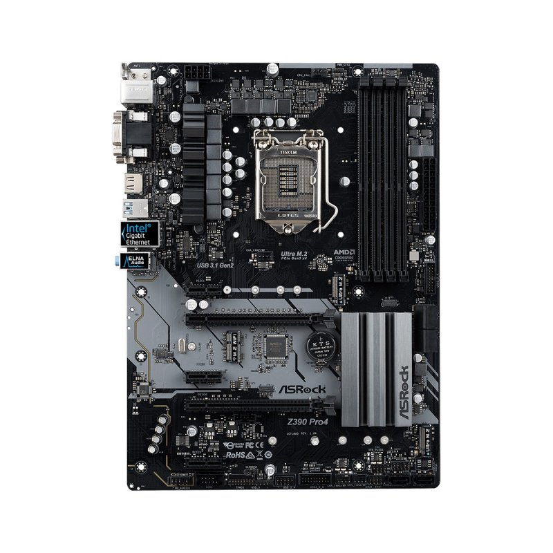 

Материнська плата ASRock Z390 Pro4 (Z390 Pro4)