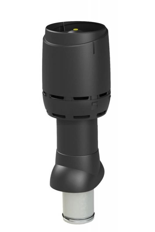 

Вентиляционный выход FLOW VILPE P-125 Чорный 700мм