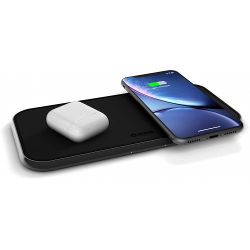 

Zens Dual Aluminium Wireless Charger 10W Black (ZEDC04B/00)