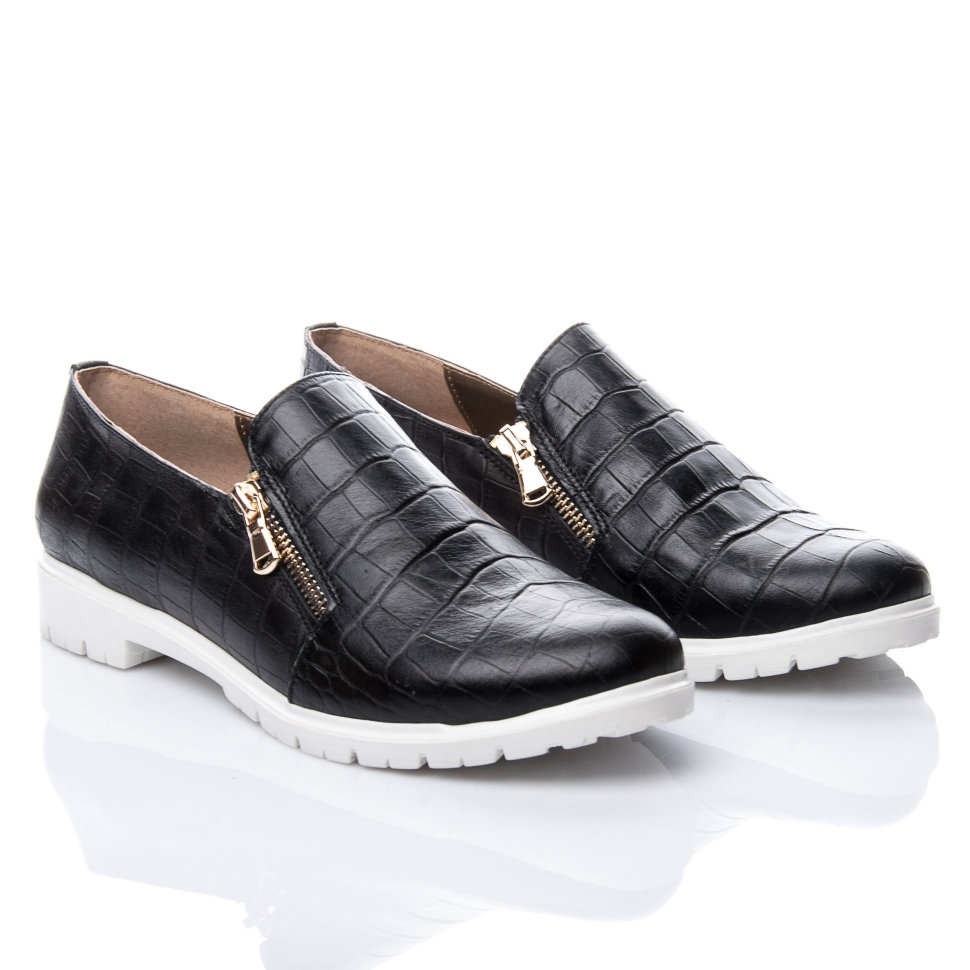 

Туфли La Rose 580 38(25,2см) Черная кожа рептилия